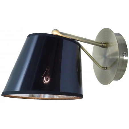 Kinkiety-do-salonu - lampa ścienna patynowa z efektem lustra 1x40w e14 cortez 21-54975 candellux 