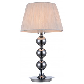 Lampki-nocne - szykowna lampa gabinetowa chromowa 1x60w e27 clara 41-21632 candellux 