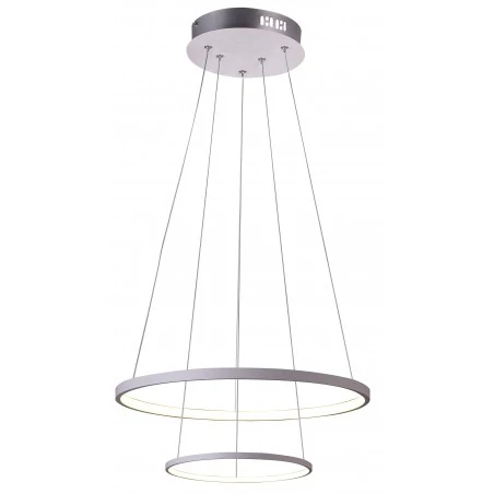 Lampy-sufitowe - zintegrowana lampa wisząca podwójna led 40w 4000k lune 32-64752 candellux 