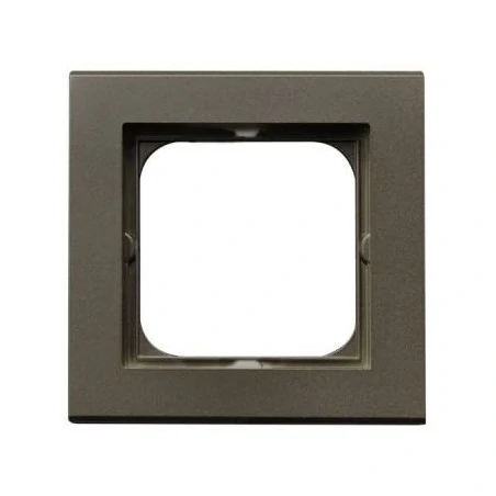 Ramki-pojedyncze - ramka pojedyncza r-1r/40 czekoladowy metalik sonata ospel 