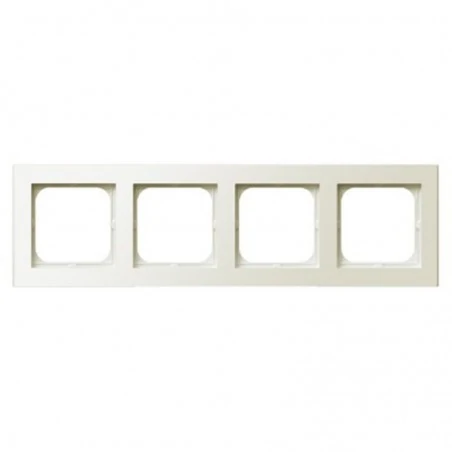 Ramki-poczworne - ramka poczwórna r-4r/27 ecru sonata ospel 