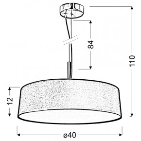 Lampy-sufitowe - czarna lampa wisząca regulowana 3x60w e27 blum 31-47311 candellux 