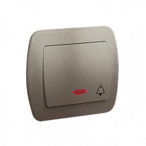Wlaczniki-i-przyciski-dzwonkowe - przycisk dzwonkowy z podświetleniem satynowy ad1l/29 simon akord kontakt-simon 