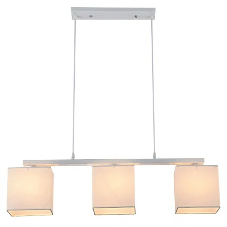 Lampy-sufitowe - lampa wisząca beżowo-biała z trzema kloszami 3x40w e27 boho 33-58362 candellux 