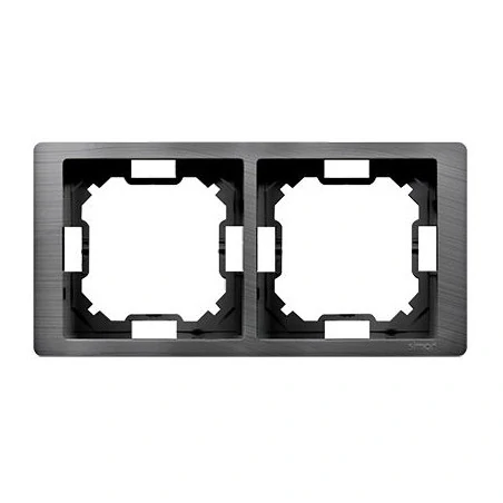 Ramki-podwojne - ramka podwójna tytanowa hydrografika bmrc2/052 simon basic neos kontakt-simon 