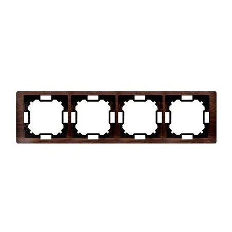 Ramki-poczworne - ramka poczwórna dębowa hydrografika bmrc4/051 simon basic neos kontakt-simon 
