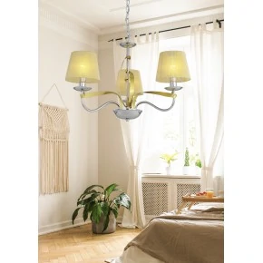DIVA LAMPA WISZĄCA 3X40W E14 CHROM/ZŁOTY