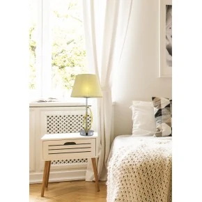 DIVA LAMPA GABINETOWA 1X60W E27 CHROM/ZŁOTY