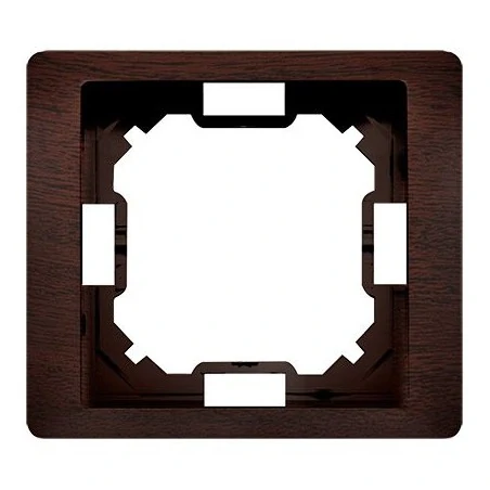 Ramki-pojedyncze - ramka pojedyncza mahoniowa hydrografika bmrc1/050 simon basic neos kontakt-simon 