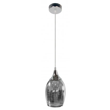 Lampy-sufitowe - chromowana lampa wisząca z lustrzaną powierzchnią marina 1x60w e27 31-60174 candellux 