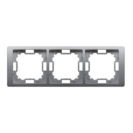 Ramki-potrojne - ramka potrójna inox bmrc3/21 simon basic neos kontakt-simon 