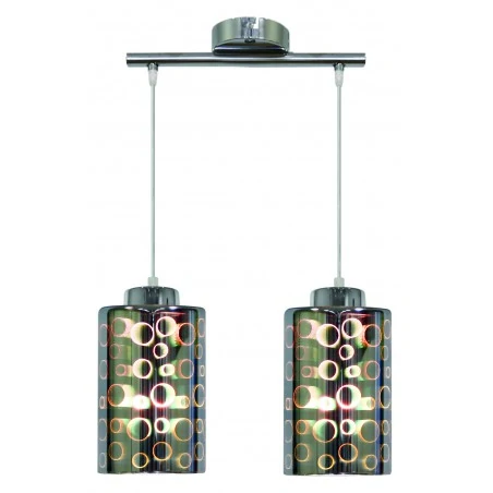 Lampy-sufitowe - oświetlenie wiszące z regulowaną wysokością 2x40w e27 nocturno 32-57693 candellux 