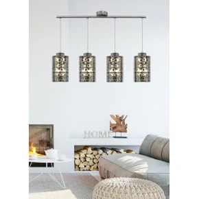 NOCTURNO LAMPA WISZĄCA 4X40W E27 CHROM