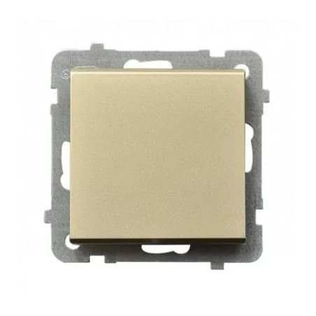 Wylaczniki-jednobiegunowe - złoty włącznik jednobiegunowy łp-1r sonata ospel 