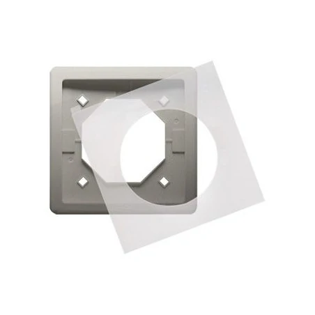 Ramki-pojedyncze - satynowa ramka pojedyncza ip44 bmr1b/29 simon basic standard kontakt-simon 