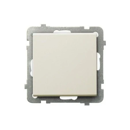 Wylaczniki-jednobiegunowe - włącznik jednobiegunowy ecru łp-1r sonata ospel 