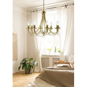 MUZA LAMPA WISZĄCA 8X40W E14 PATYNA