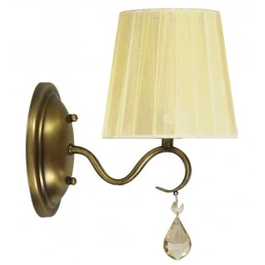 Kinkiety-do-salonu - elegancki kinkiet w kolorze patynowym 1x40w e14 fiesta 21-04420 candellux 