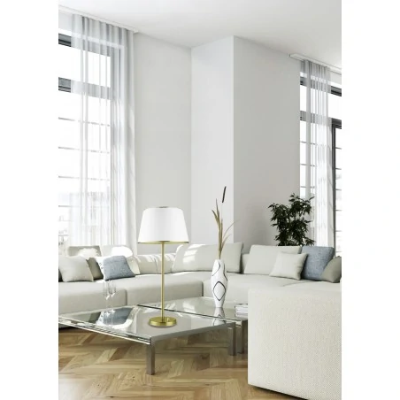 Lampki-nocne - elegancka lampa biurkowa o wysokość 58cm 1x40w e14 ibis 41-01354 candellux 