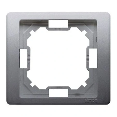 Ramki-pojedyncze - ramka pojedyncza inox bmrc1/21 simon basic neos kontakt-simon 