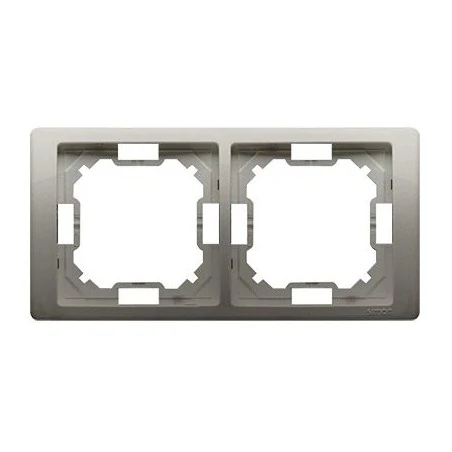 Ramki-podwojne - ramka podwójna satynowa bmrc2/29 simon basic neos kontakt-simon 