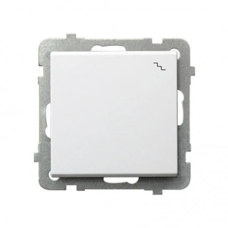 Wylaczniki-schodowe - biały włącznik schodowy łp-3r/m sonata ospel 