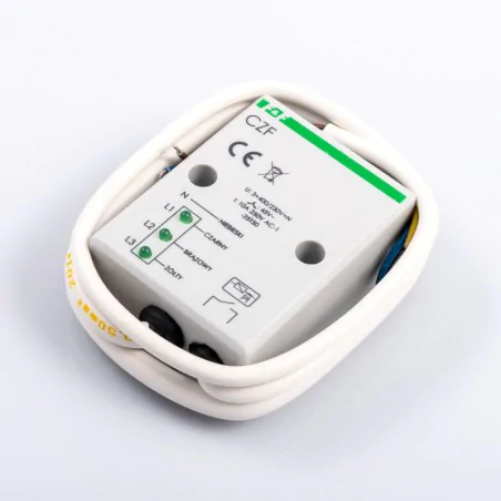 Przekazniki-kontroli-faz - czf f&f czujnik zaniku fazy i asymetrii napięcia z przewodem przyłączeniowym 