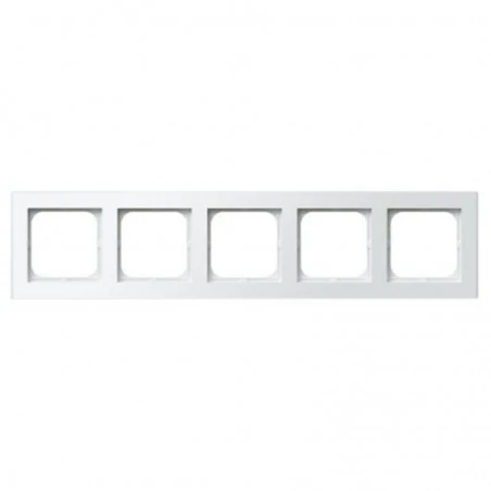Ramki-pieciokrotne - biała ramka pięciokrotna r-5r sonata ospel 