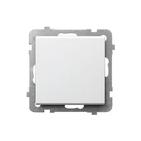Wylaczniki-jednobiegunowe - biały włącznik jednobiegunowy łp-1r sonata ospel 