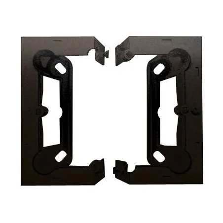 Puszki-natynkowe - puszka natynkowa składana pojedyncza brązowa dsc/46 simon 54 premium kontakt-simon 