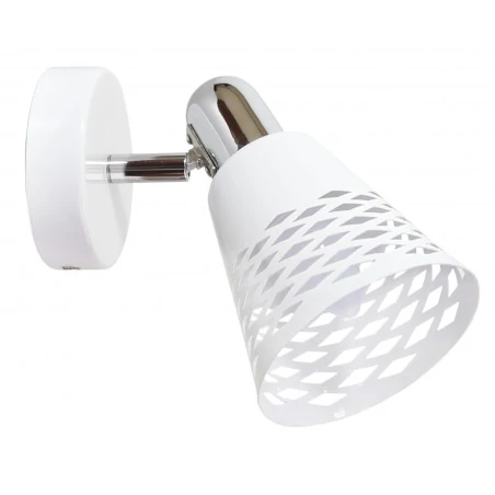Kinkiety-do-salonu - delikatny kinkiet o ruchomym kloszu 1x40w e14 discovery 91-62154 candellux 