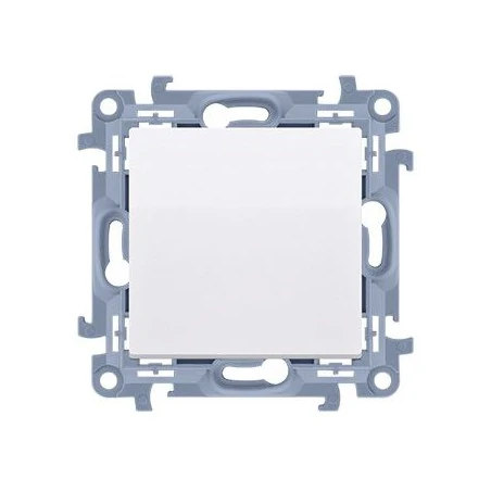 Wylaczniki-typu-swiatlo-zwierne - przycisk pojedynczy zwierny bez piktogramu biały cp1.01/11 simon 10 kontakt-simon 