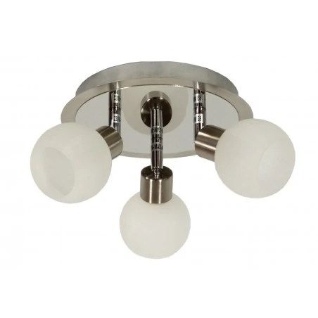 Lampy-sufitowe - plafon potrójny chromowo-biały 3x40w g9 98-07025 alabaster candellux 