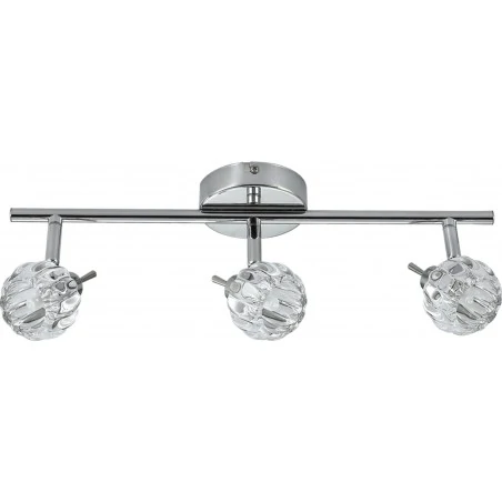 Kinkiety-do-salonu - lampa ścienno - sufitowa potrójna 3x40w g9 bombola 93-70302 candellux 