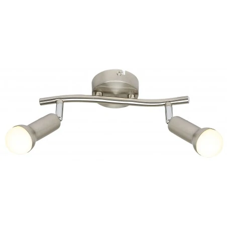 Lampy-sufitowe - listwa sufitowa podwójna satynowa 2x40w e14 arc 92-63298 candellux 