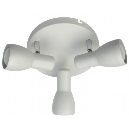 Oprawy-led-zewnetrzne - oprawa sufitowa biała potrójna 3xe14 biały mat picardo 98-44204 candellux 