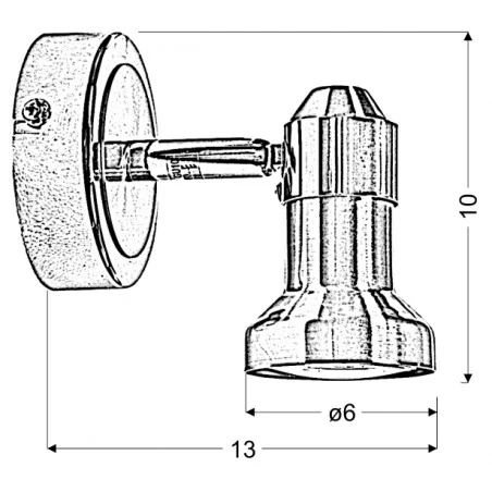 Kinkiety-do-salonu - nowoczesny kinkiet nikiel + chrom 1x50w gu10 arkon 91-59574 candellux  Kinkiety-do-salonu - nowoczesny kinkiet nikiel + chrom 1x50w gu10 arkon 91-59574 candellux
