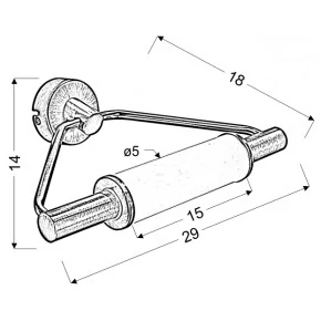 MAJOR LAMPA KINKIET ŁAZIENKOWY 2X40W G9 SATYNA NIKIEL