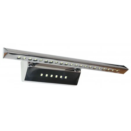 Kinkiety-lazienkowe - podłużna lampa ścienna nad lustro chrom trójkąt forte 3  20-27030 candellux 