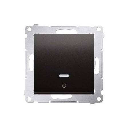 Wylaczniki-podwojne - włącznik dwubiegunowy z podświetleniem led antracyt dw2l.01/48 simon 54 kontakt-simon 