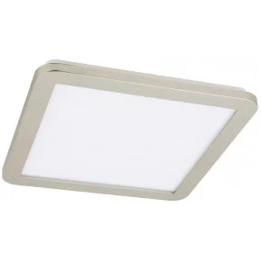 NEXIT LAMPA SUFITOWA PLAFON 40X40 24W LED IP44 SATYNA+BIAŁY 3000K