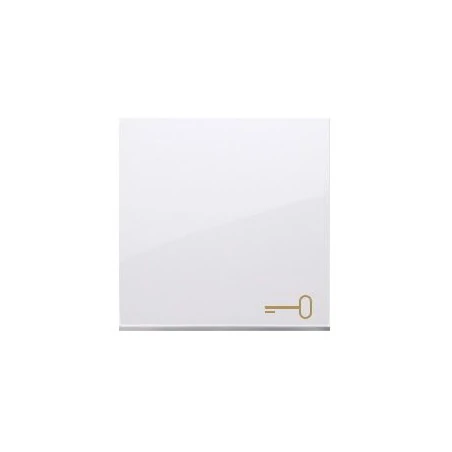 Klawisze - biały klawisz pojedynczy z piktogramem klucza do łączników i przycisków dkwk1/11 simon 54 kontakt-simon 