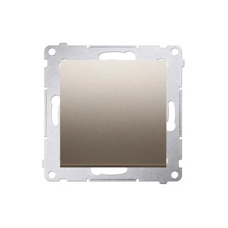 Wylaczniki-jednobiegunowe - włącznik jednobiegunowy złoty mat dw1a.01/44 simon 54 kontakt-simon 