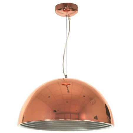 Lampy-sufitowe - lampa wisząca miedziana o średnicy 40cm 1x60w e27 amalfi 31-26392 candellux 