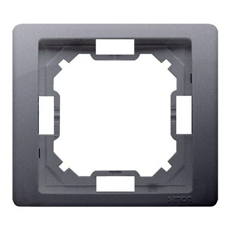 Ramki-pojedyncze - ramka pojedyncza srebrny mat bmrc1/43 simon basic neos kontakt-simon 