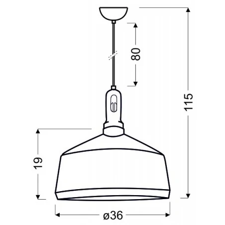 Lampy-sufitowe - lampa sufitowa biało - drewniana 1x60w e27 robinson 31-37688 candellux 