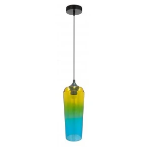 EOL LAMPA WISZĄCA 11/29 1X60W E27 ŻÓŁTO ZIELONY