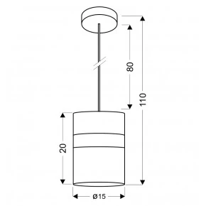 Lampy-sufitowe - oświetlenie wiszące o transparentnym kloszu 1x60w e27 brando 31-28044 candellux 