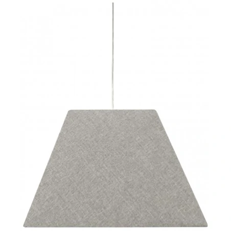 Lampy-sufitowe - klasyczny abażur szary 1xe27 60w standard 31-10001 candellux 