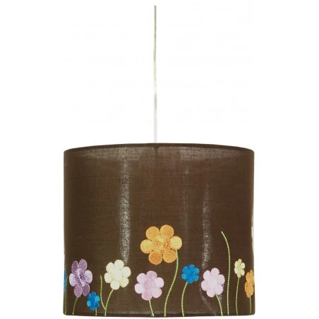 Lampy-sufitowe - lampa sufitowa kwiatowy wzór 1xe27 60w garden 31-03195 candellux 